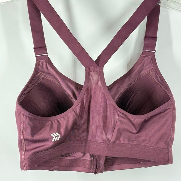 All in motion women’s high impact front zip sport bra size 36C - Picture 4 of 6